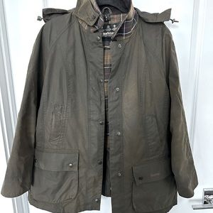 Barbour Original Beadnell Waxed Jacket. US Size 16. UK size 20.